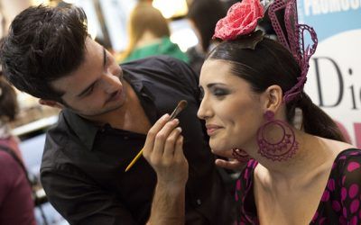 Maquillaje para flamencas