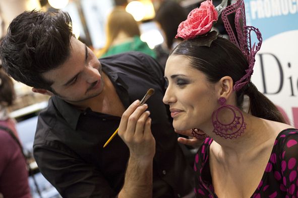 Maquillaje para flamencas