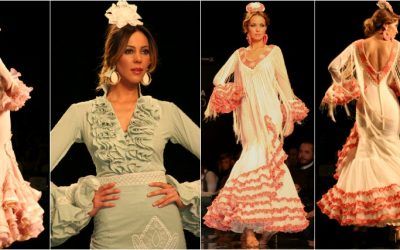 Moda flamenca 2014 – Faly de la feria al Rocío