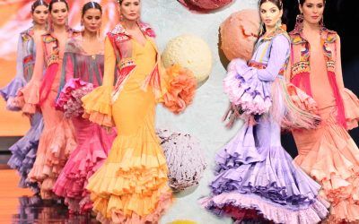 Moda flamenca 2020: Los tonos sorbete